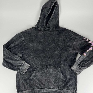 Hoodie Vintage Acid Wash Hoodie Baggy Cotton hooded <b>Sweatshirts</b> Unisex Distressed Pullover Streetwear Hoodies - Product Image 4