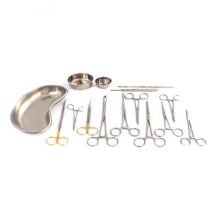 QNQ Haute Qualité 26Pcs En Acier Inoxydable Instruments Chirurgicaux Ensemble Manuel Puissance Métal pour Appendicectomie Hernie Annexe Enlèvement - Product Image 4