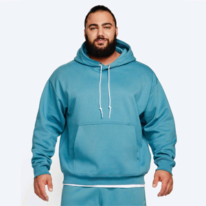 Sudadera con capucha de alta calidad para hombre, Sudadera con capucha sencilla y acogedora para ropa informal, deportes y clima frío, sudaderas con capucha de talla grande para hombre, servicio OEM - Product Image 1