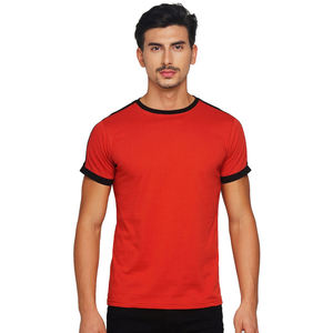 Nuevo diseño personalizado de algodón suave camiseta de los hombres de tela de punto de fábrica barato OEM servicio de calidad impresa camiseta en blanco - Product Image 1