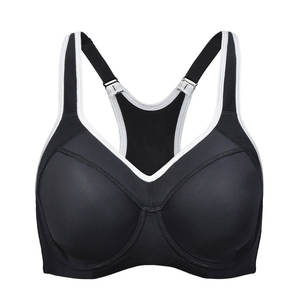 Soutien-gorge de sport extensible et réglable pour femmes, facile à porter, pour courir, yoga, fitness, séchage rapide, avec logo personnalisé - Product Image 1