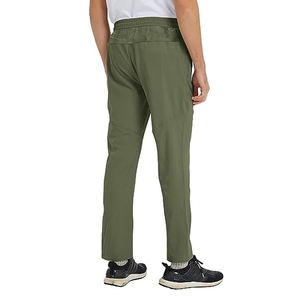 Color verde de alta calidad, nuevo diseño, ropa de moda, el más nuevo estilo, los hombres usan pantalones de atletismo personalizados, pantalones de punto ligeros para hombres - Product Image 3