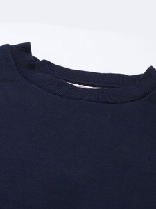 Sweat-shirt oversize en coton de haute qualité pour hommes avec logo personnalisé OEM Col rond Technique de teinture unie pour l'hiver - Product Image 2