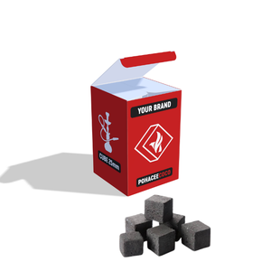 For Sample Only - Pure Smokeless <b>Coconut</b> <b>Shell</b> Shisha Charcoal Briquette Cube Shape Premium Selection - Product Image 1