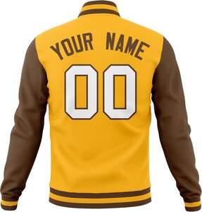 เสื้อแจ็กเก็ตบอมเบอร์แบบมีตัวอักษร OEM สำหรับใส่ไปวิทยาลัยและสปอร์ต - Product Image 5