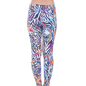 Custom Sublimation Design <b>Womens</b> Graphic <b>Leggings</b> High Waist 4 Way Stretch Yoga Pants Gym Fitness Running Tights for Activewear - Product Image 5