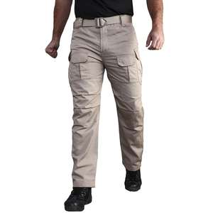 Pantalons cargo de sport pour hommes à taille haute, très vendus, respirants, en coton, avec poche décorative, OEM disponible 2026 - Product Image 2