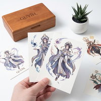Vente en gros Kabao et Card Captor Sakura Anime cartes de jeu impression papier et carton avec boîte d'emballage