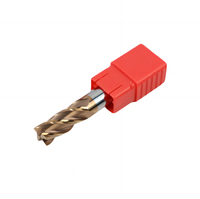 Fresa de carburo sólido de 2 filos para CNC, brocas de router OEM para aplicaciones de metal con superficie plana cuadrada