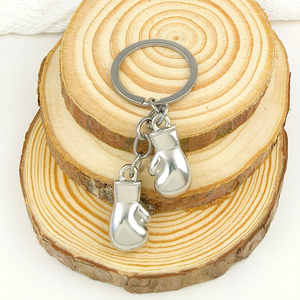 Mini logotipo personalizado guante de boxeo llavero guantes de boxeo llavero actividades regalo - Product Image 2