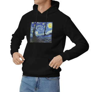 2025 personnalisé hommes 100% coton imprimé sweats à capuche hiver tenue décontracté avec col à capuche couleur unie Style en gros - Product Image 2