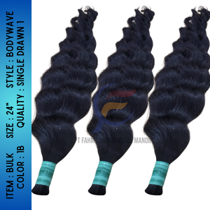 Paquets de cheveux bruts ondulés naturels indonésiens 100% vierges Remy cheveux cuticules alignés doux brillant vendeur Extensions de cheveux humains - Product Image 2