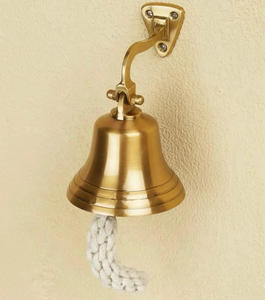 Cloche en laiton exclusive, finition design, cloche de qualité supérieure en laiton, adaptée au temple, à l'entrée de la maison, au jardin nautique et à l'extérieur - Product Image 5