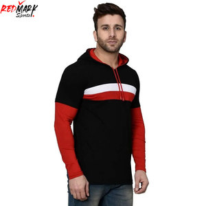 Sudaderas Casuales Premium para Hombre, Último Diseño, Algodón y Poliéster Sólidos, Impermeables, Resistentes al Viento, Transpirables, con Capucha, Cuello con Capucha, Otoño, Lisas - Product Image 2