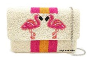 Thème de plage pochette perlée feuille pochette pour femmes étoiles célestes perle de rocaille bandoulière chaîne pochette Boho cadeau sac à main saoudien - Product Image 5