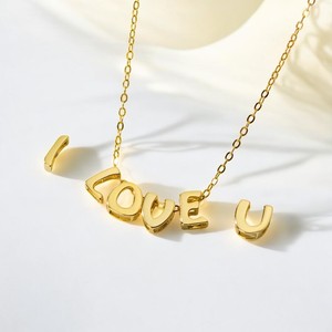 925 <b>Silver</b> Christian Gold Plated <b>Initial</b> Letter 'J' Charms-DIY <b>Necklace</b> Jewelry-Handmade Alphabet Charms Wholesale - Product Image 3