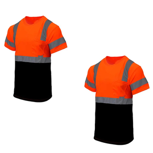 Comfortable Quick Dry Waterproof Safety T-Shirt with LED <b>Flash</b> Customized Logo High Quality Men's Winter Workwear Wholesale <b>Sale</b> - Product Image 6