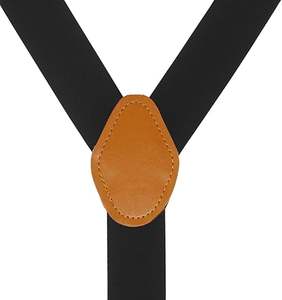 Stylish leather <b>suspenders</b> crafted with premium material ideal for formal suits casual outfits, or workwear formal wear." - Product Image 2