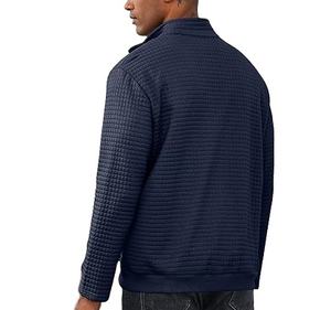 Veste décontractée légère pour homme, coupe ample, veste bomber élégante - Product Image 2