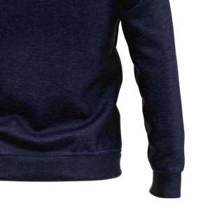 En's hoodies-Sudadera con capucha de algodón, Top corto de talla grande personalizado con cremallera completa, bordado básico de felpa francesa unisex - Product Image 6