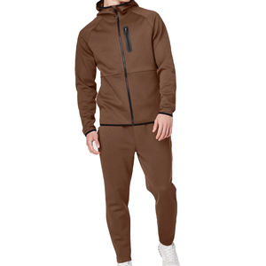 Conjunto Deportivo Informal para Hombre, Sudadera con Capucha y Pantalones de Chándal de Dos Piezas, Transpirable, Estampado, para Escalada al Aire Libre, Fitness y Tallas Grandes - Product Image 1