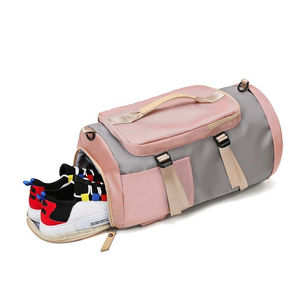 <b>Sports</b> Fitness Training Yoga <b>Bag</b> Corduroy Material Travel Duffel <b>Bag</b> Gym <b>Bags</b> <b>Small</b> <b>Sport</b> Duffel <b>Bag</b> With Shoes - Product Image 3