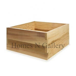 Macetas de madera para exteriores de gran tamaño más vendidas, macetas hechas a mano, diseño minimalista, acabado de madera Natural de alto estándar, directo de la India - Product Image 4