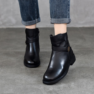 Bottes élégantes en cuir pour femmes, hauteur genou, talon carré, fermeture éclair latérale, bottes hautes tendance pour femmes, bottes cuissardes extensibles pour femmes - Product Image 2