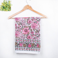 Magnifiques foulards de bain ethniques pour femmes, sarongs en coton faits à la main, imprimés à la main en soie de Jaipur, écologiques, pour l'été