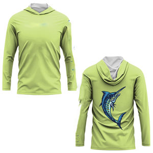 Fishing <b>Shirts</b> Men Long Sleeve Crewneck Sweatshirt Outdoor <b>Uv</b> Protection Breathable Fishing Clothing Sublimation jacket - Product Image 1