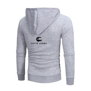 Meilleur prix pour hommes sweats à capuche respirant taux d'usine couleur unie pull polaire coton mélangé premium mode nouveauté streetwear - Product Image 3