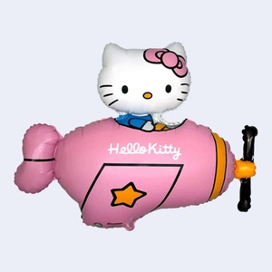 Globo de Aluminio de Hello Kitty 77X92Cm Decoración para Fiestas - Product Image 2