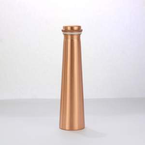 <b>Plain</b> Taper Copper <b>Water</b> <b>Bottle</b> Manufacturers OEM Branding & Packaging Available Export Quality Copper <b>Water</b> <b>Bottle</b> 1000ml - Product Image 2