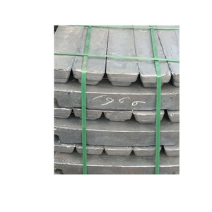 Lingotes de Antimonio, Aleación 99% Pura Sb99.9, Barras Metálicas, Origen ZA, Estándar Nacional, Empacado en Pila, Correas Verdes, No Secundario - Product Image 2