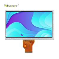 Hersteller 7 Zoll TFT LCD Displaymodul 800x480 RGB-Schnittstelle Bildschirm für Industriesteuerung Eingebettete Geräte