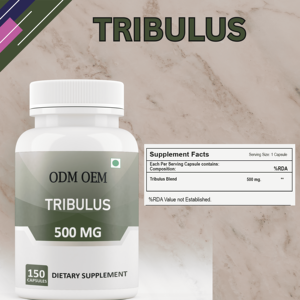 Capsules de Tribulus Terrestris à l'extrait de Tongkat Ali 150 Supplément à base de plantes Support de santé naturel Marque privée - Product Image 4