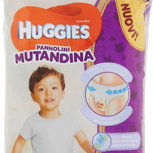 Huggies <b>Disposable</b> <b>Nappies</b> Mutandina Pannolini for Boy/ Girl 13-Piece Multicolour Pack (15kg 25kg) Wet Wipes for Baby - Product Image 1