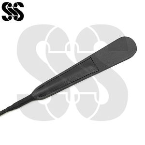 Látigo de equitación al por mayor de alta calidad con eje de fibra de vidrio/PVC y mango de cuero/PU, ligero y con agarre cómodo para entrenamiento. - Product Image 6