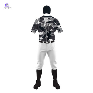 ชุดเบสบอลทีมชุดเบสบอลมาใหม่เครื่องแบบกีฬาเบสบอลออกแบบได้ตามต้องการ - Product Image 1