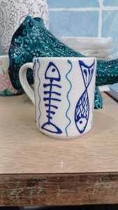 Custom 3D Relief Cute Ceramic <b>Mug</b> Hand Painted Lemon Nautical Design Handmade Dishwasher Safe Giveaway Gift Gift <b>Box</b> Packaging - Product Image 4