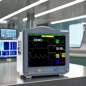 Monitor rumah sakit <span class=keywords><strong>12.1</strong></span> inci Monitor pasien Multi-parameter layar sentuh Monitor tanda Vital hewan - Product Image 6