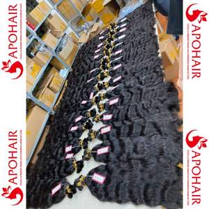 Extensión Natural de alta calidad al por mayor, cabello sin trama 100% vietnamita, Virgen sin procesar, puede teñir hasta cabello rubio - Product Image 6