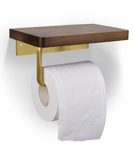 Porte-serviettes en bois au design de luxe Porte-papier de soie en bois de qualité supérieure pour table à manger - Product Image 1