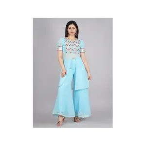 Dịch Vụ OEM Mùa Thu Mùa Đông Bông Phụ Nữ Kurtis Phụ Nữ Mặc Giản Dị Kurtis Với Tùy Chỉnh Thiết Kế Handmade Thiết Kế