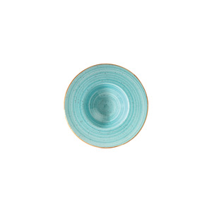 Plato para Pasta y Servir de Porcelana Turquesa Moderna Bonna de 28 cm, Plato Hondo para Banquetes de 400 cc, Apto para Lavavajillas, Ideal para Fiestas - Product Image 1