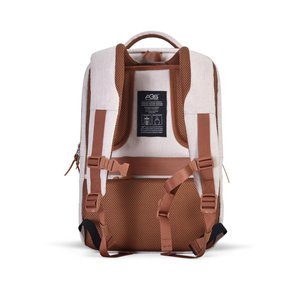 FX CREATIONS Vintage Style 13" <b>Laptop</b> <b>Backpack</b>, Patent AGS Anti‑Gravity Pressure Relief Daypack, 900D PU Water‑Resistant Oxford - Product Image 3