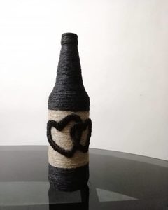 Premium Look Jute and Sea Grass Modern Look Artistic and Beautiful Qualities Jute Bottle in Wholesale Cheap Price Jute Bottle - Product Image 6