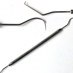 Détartreur dentaire en acier inoxydable de haute qualité, instruments à double extrémité, Pakistan, alimentation manuelle, prix raisonnable, certifié CE - Product Image 2