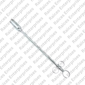 Pistolet de mise en capsules vétérinaire avec tête métallique à ressort ou sans ressort pour la livraison de bolus chez le bétail (acier inoxydable) - Product Image 3