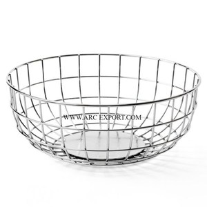 Panier de rangement de fruits en métal plaqué or pour la décoration de table avec socle en bois Panier de rangement créatif et moderne pour la décoration de la cuisine - Product Image 6